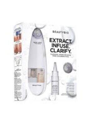 BeautyBio GLOfacial Hydro-Infusion Pore Cleansing Tool with Blue LED